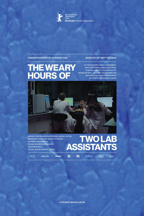 The Weary Hours of Two Lab Assistants official trailer poster
