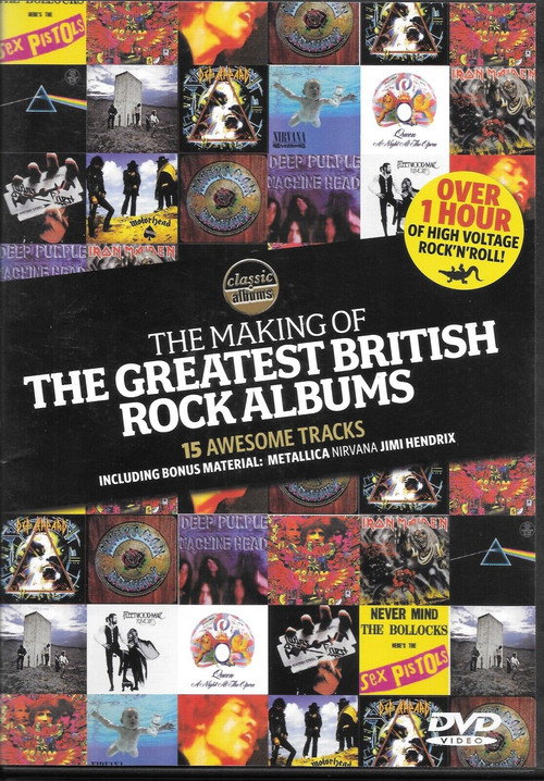 Classic Rock: The Making Of The Greatest British Rock Albums official trailer poster