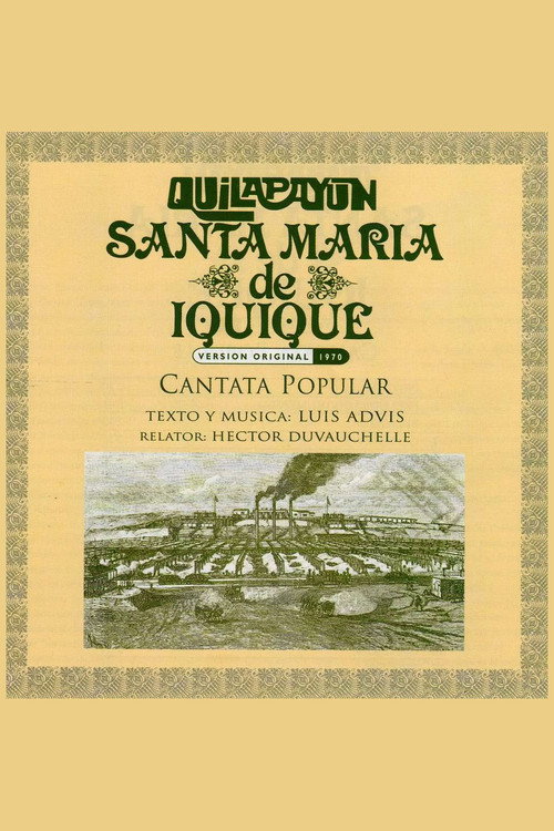 Escuela Santa María de Iquique 1907 official trailer poster