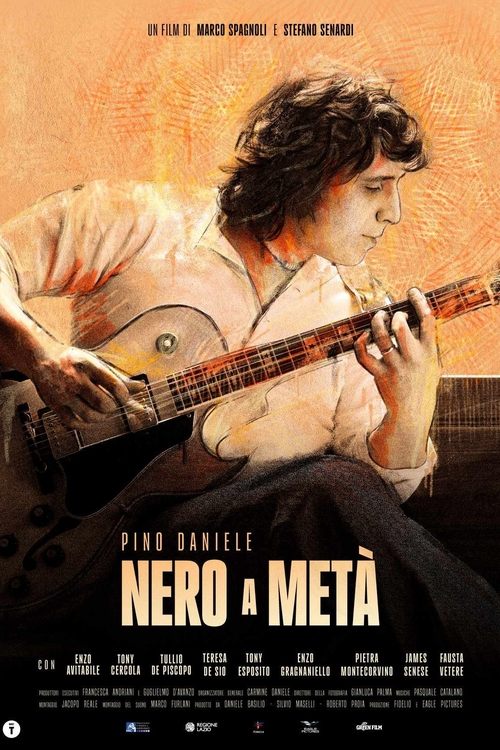 Pino Daniele - Nero a metà official trailer poster