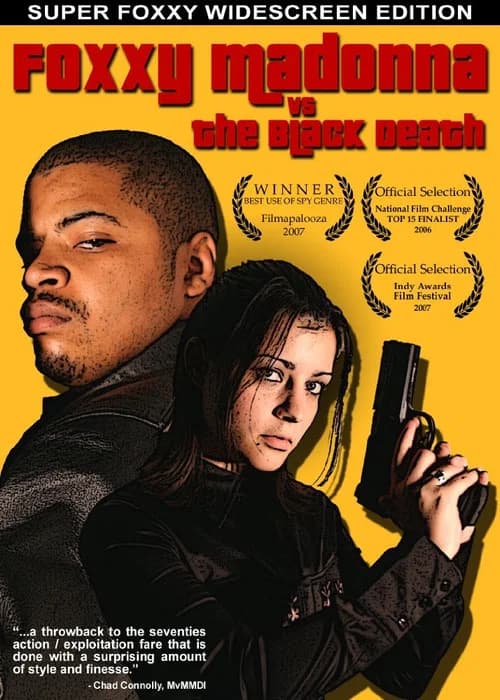 Foxxy Madonna vs The Black Death official trailer poster