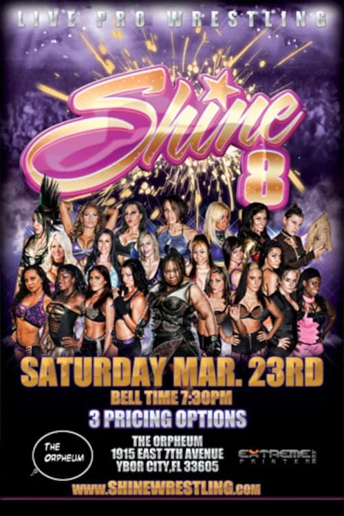 SHINE 8 official trailer poster