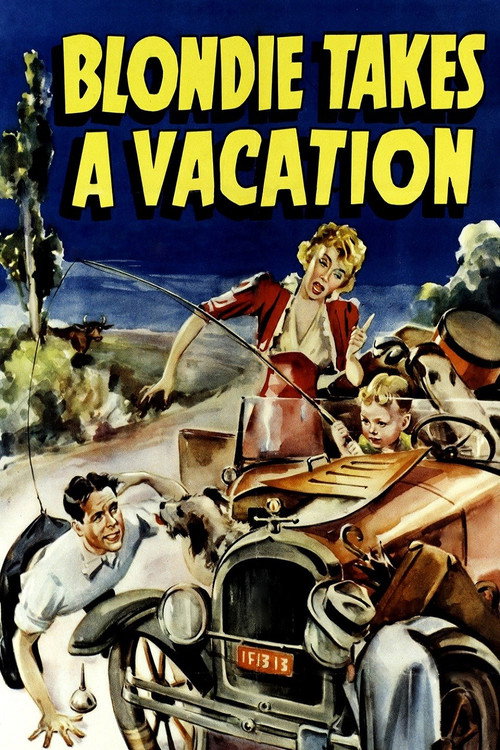 Blondie Takes a Vacation official trailer poster