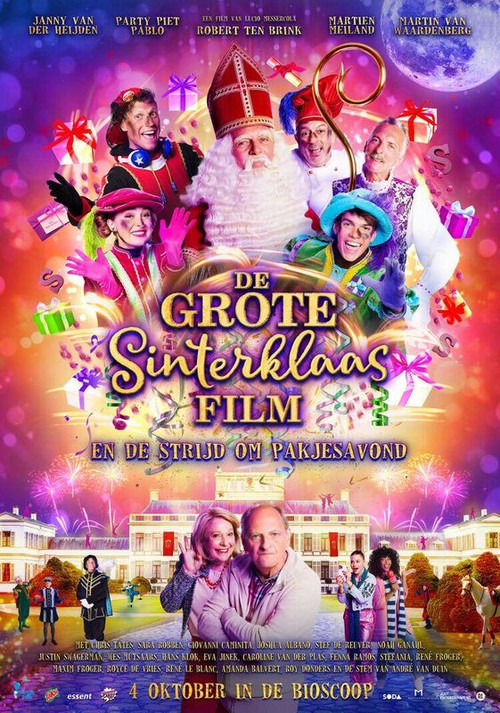 De Grote Sinterklaasfilm: De Strijd om Pakjesavond official trailer poster