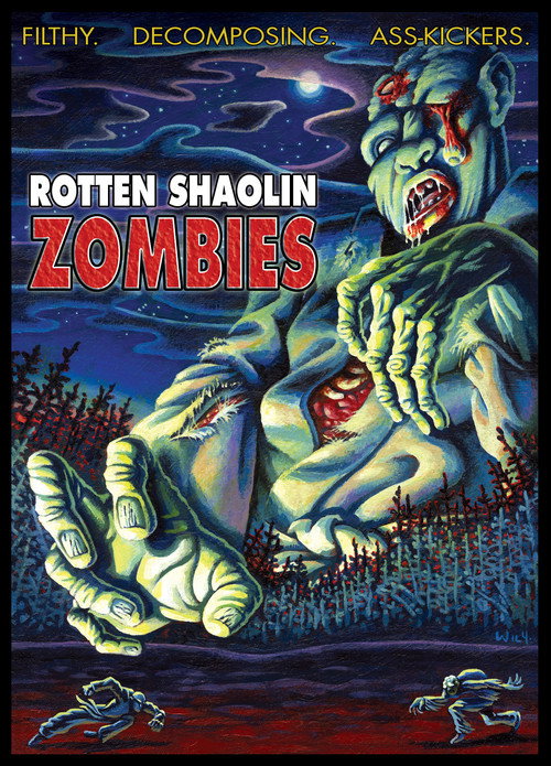 Rotten Shaolin Zombies official trailer poster