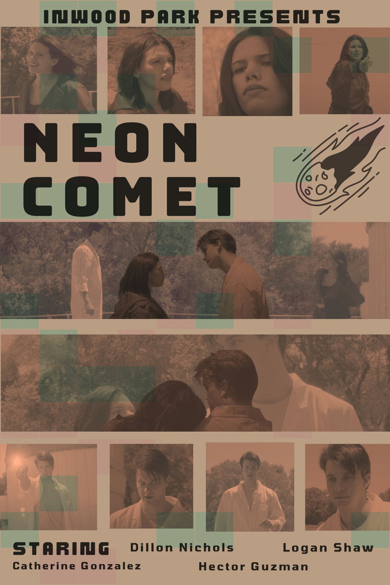 Neon Comet background