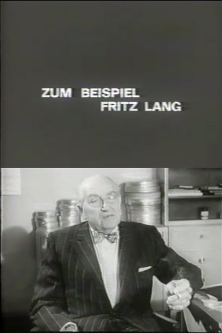 For Example Fritz Lang background