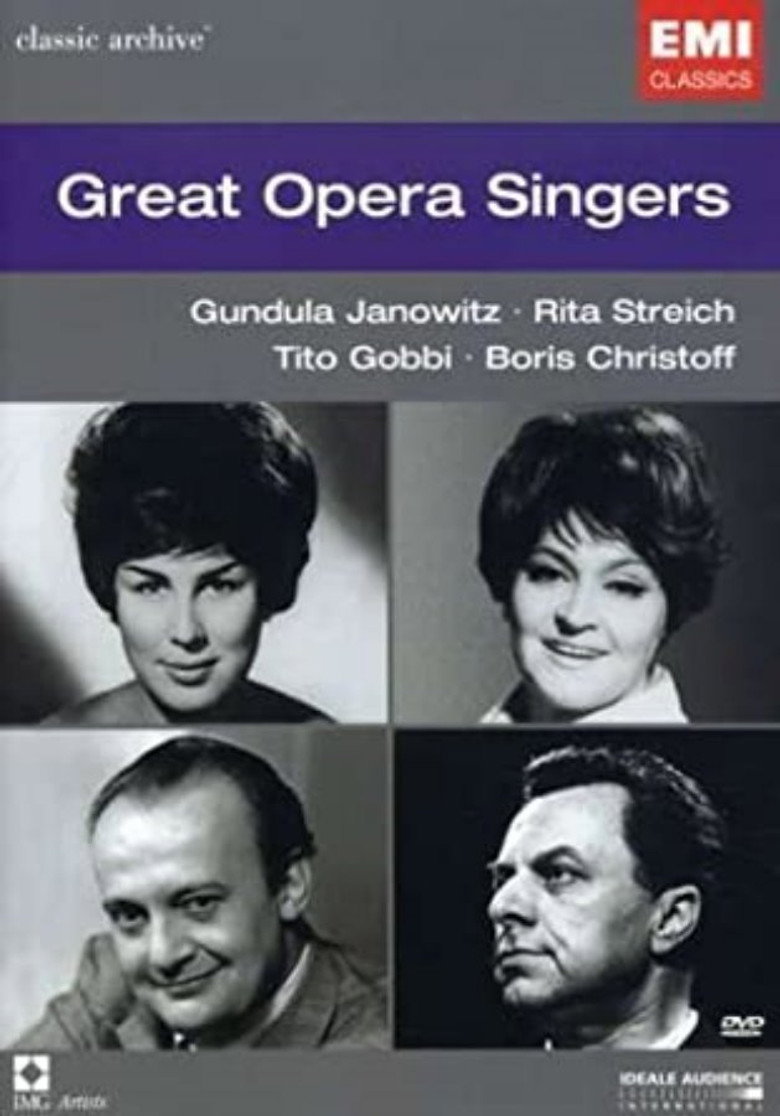 Great Opera Singers - Gundula Janowitz, Rita Streich, Tito Gobbi, Boris Christoff background