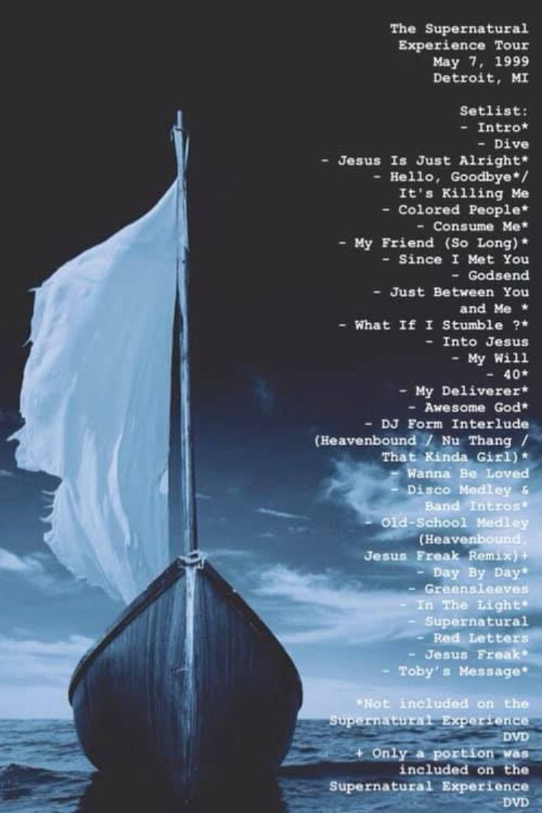 The Supernatural Experience Tour background