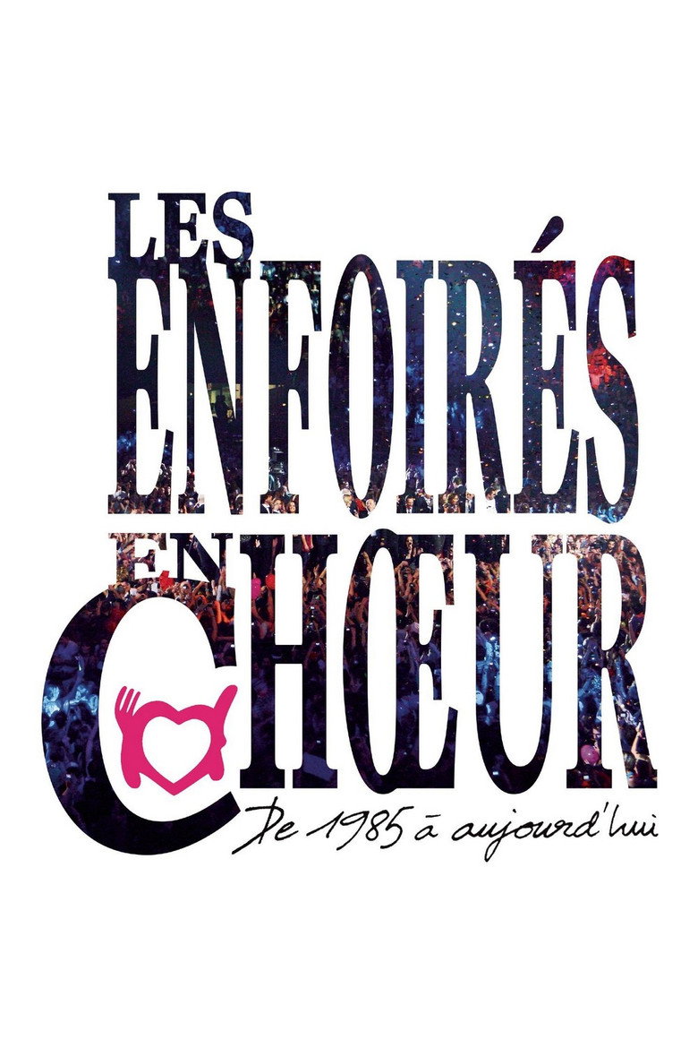 Les Enfoirés - Les Enfoirés en chœur de 1985 à aujourd'hui background