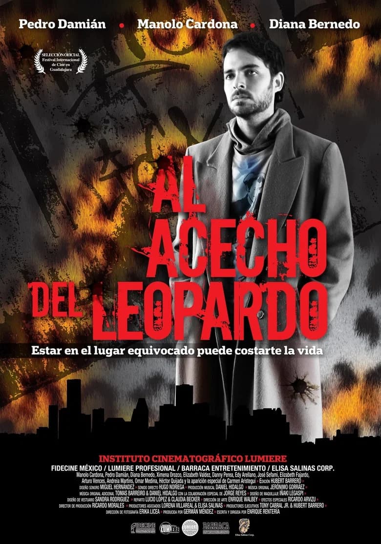 Al acecho del leopardo background