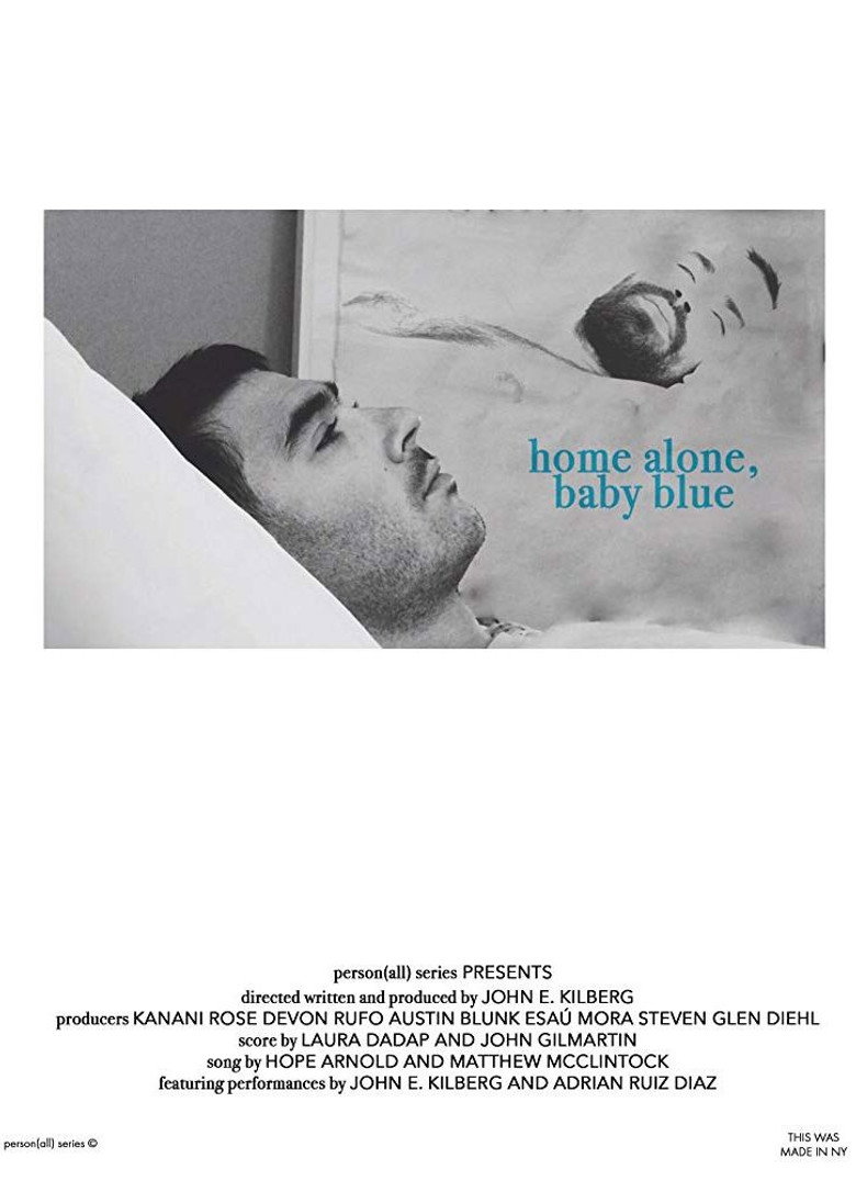 Home Alone, Baby Blue background