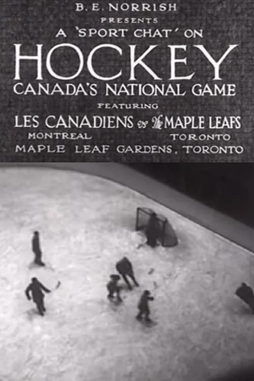Hockey: Canada's National Game official trailer poster