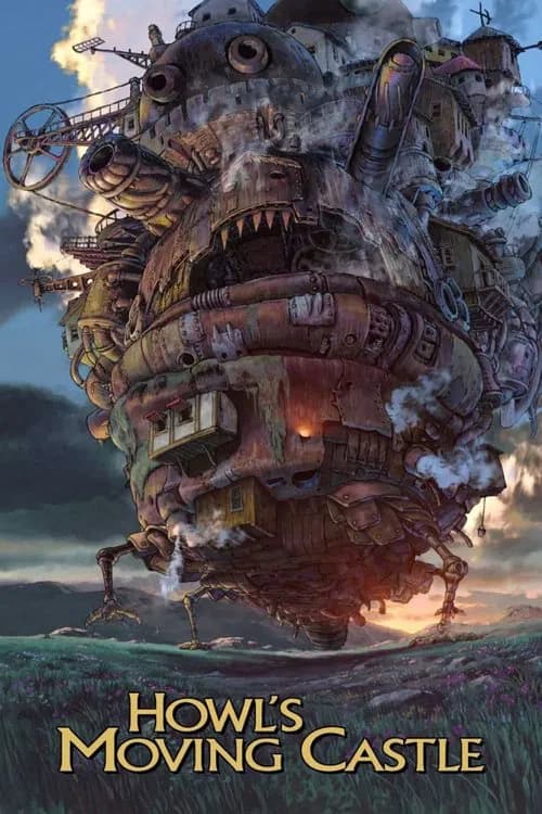 Howl's Moving Castle official trailer poster