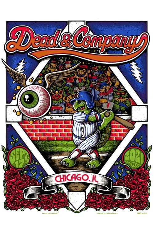 Dead & Company: 2021-09-17 Wrigley Field, Chicago, IL official trailer poster