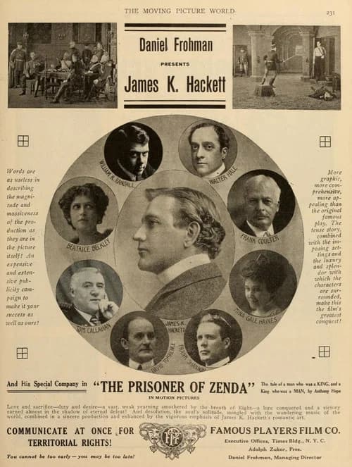 The Prisoner of Zenda official trailer poster