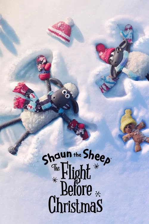 Shaun the Sheep: The Flight Before Christmas official trailer poster