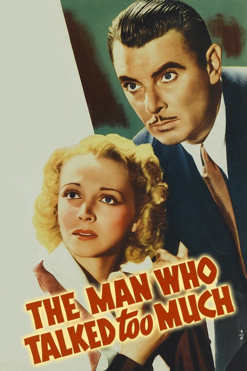 The Man Who Talked Too Much official trailer poster