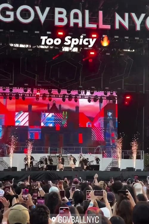 AESPA @ Governors Ball Music Festival official trailer poster