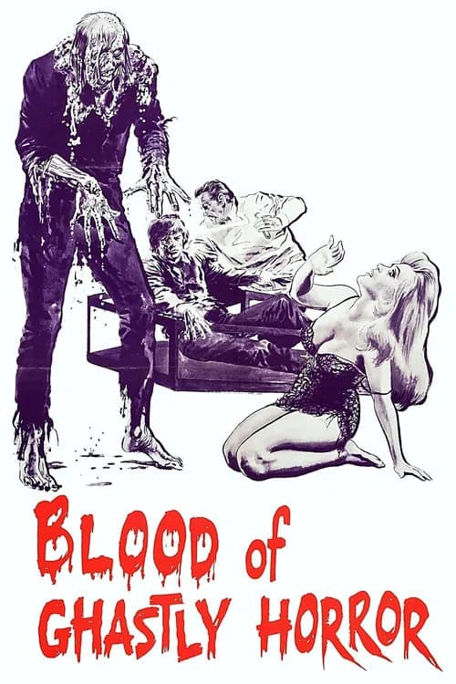 Blood of Ghastly Horror official trailer poster