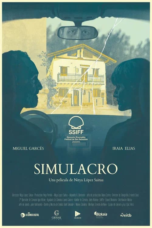 Simulacro official trailer poster