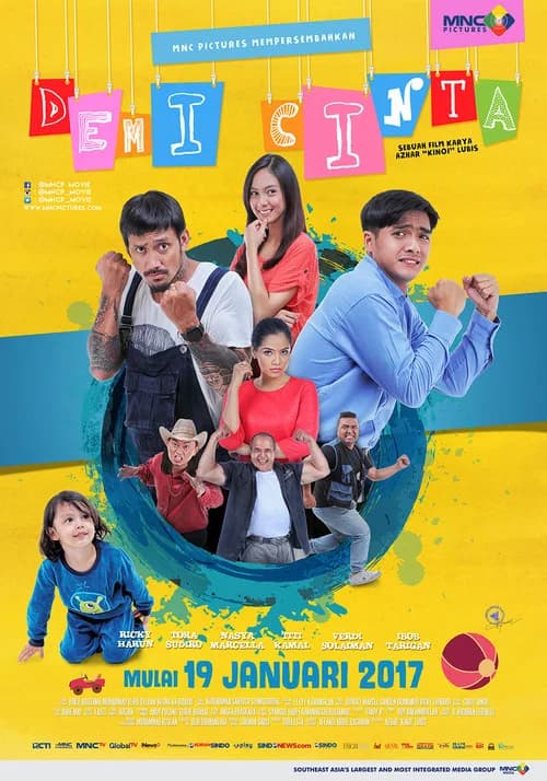 Demi Cinta official trailer poster