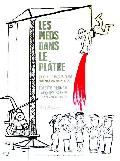 Les Pieds dans le plâtre official trailer poster
