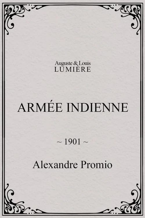 Armée indienne official trailer poster