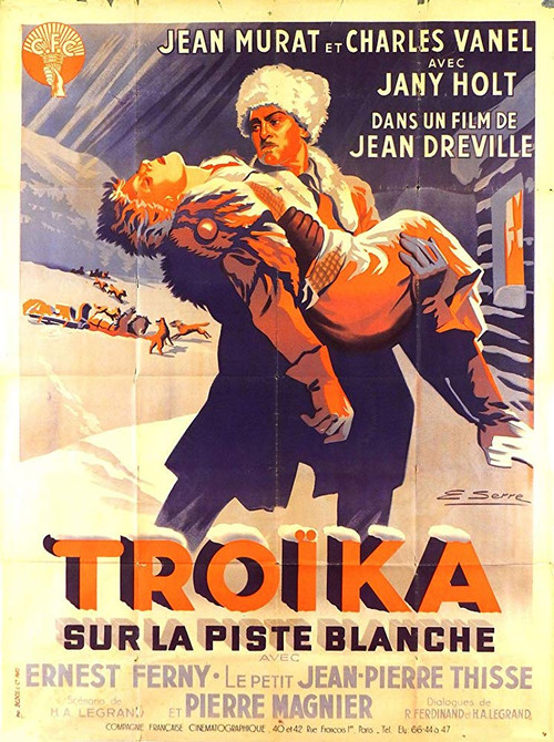 Troïka sur la piste blanche official trailer poster