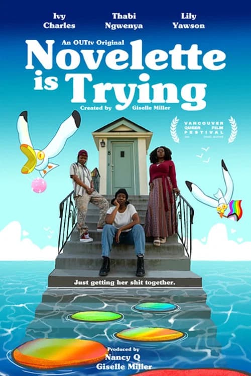 Novelette is Trying official trailer poster