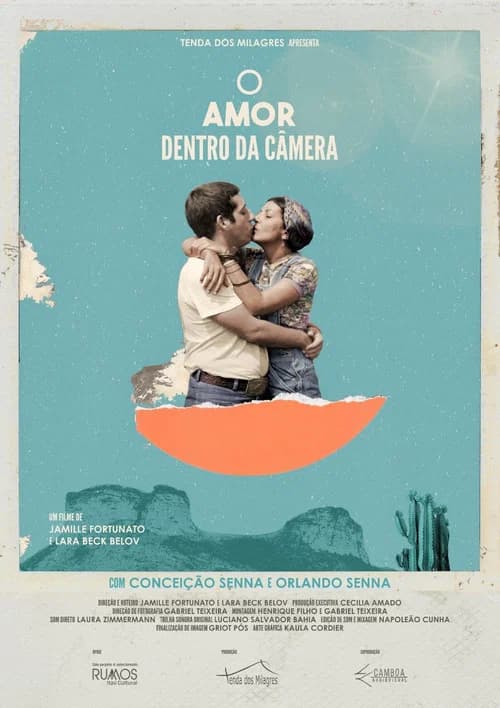 O Amor Dentro da Câmera official trailer poster