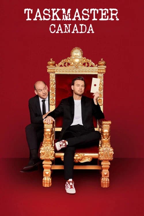 Taskmaster Canada official trailer poster