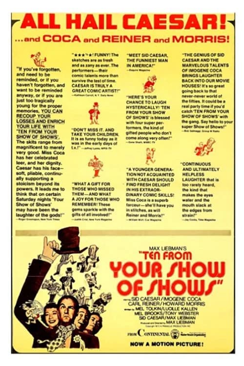 Ten from Your Show of Shows official trailer poster