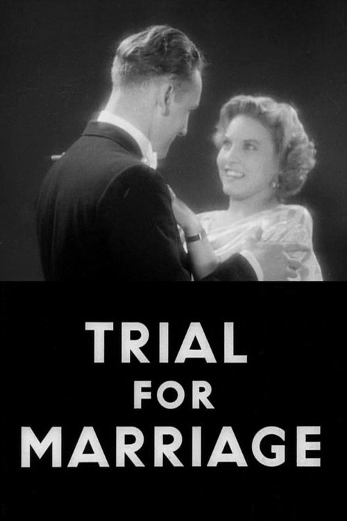 Trial for Marriage official trailer poster