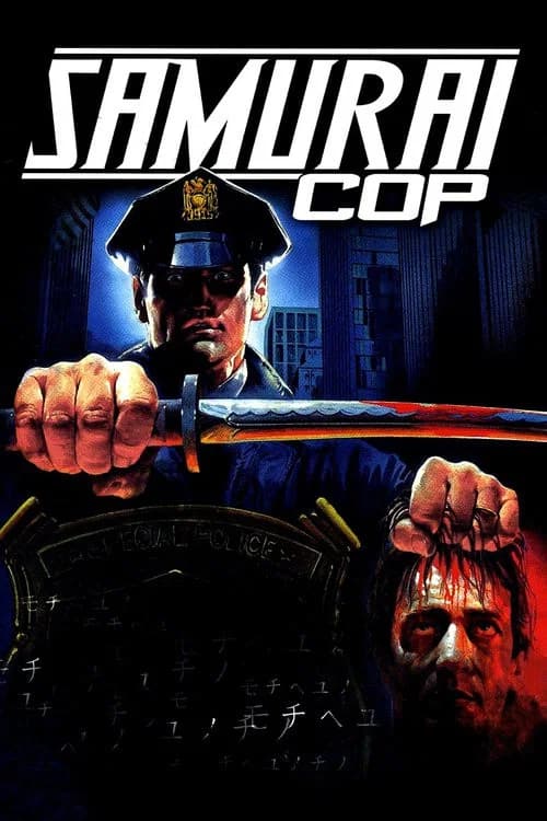 Samurai Cop official trailer poster