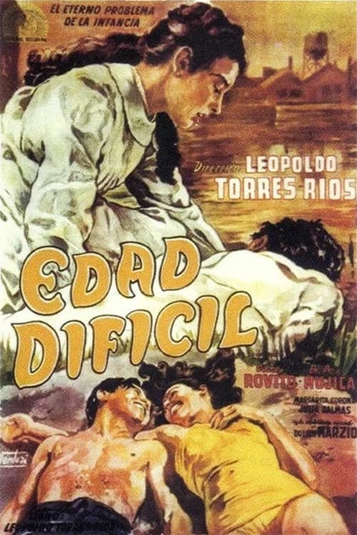 Edad difícil official trailer poster