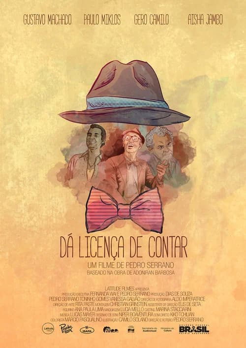 Dá Licença de Contar official trailer poster