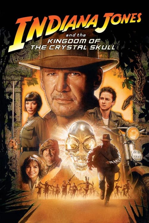 Indiana Jones and the Kingdom of the Crystal Skull official trailer poster