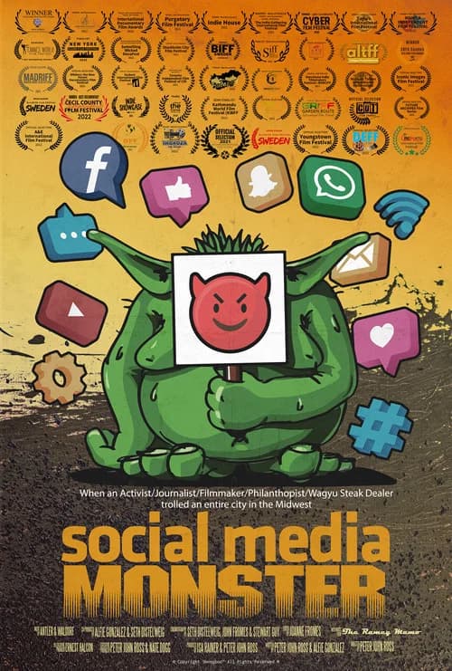 Social Media Monster official trailer poster