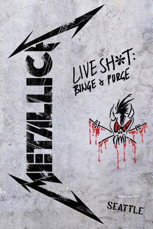 Metallica: Live Shit - Binge & Purge, Seattle 1989 official trailer poster