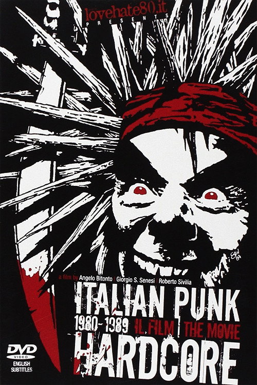 Italian Punk Hardcore 1980-1989: The Movie official trailer poster