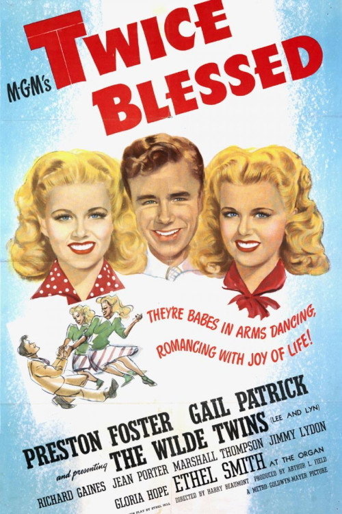 Twice Blessed official trailer poster