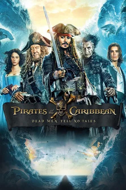 Pirates of the Caribbean: Dead Men Tell No Tales official trailer poster