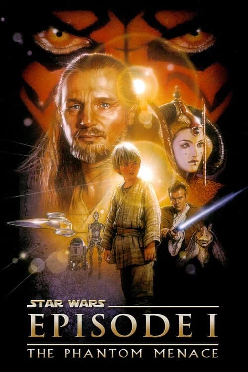 Star Wars: Episode I - The Phantom Menace official trailer poster