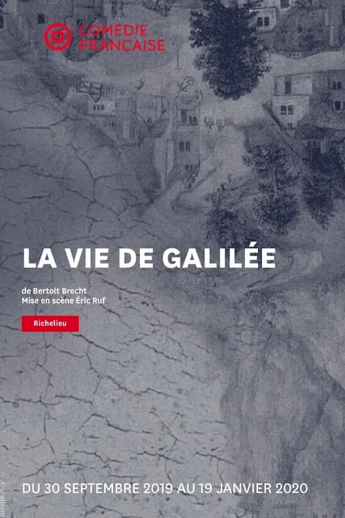 La vie de Galilée official trailer poster