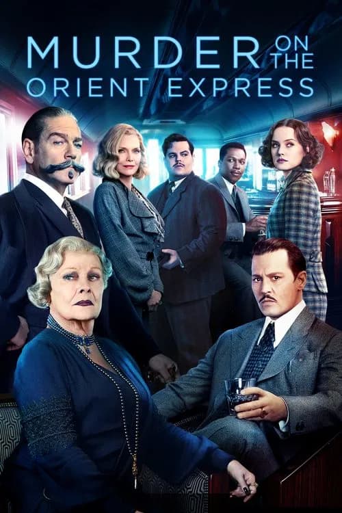 Murder on the Orient Express official trailer poster
