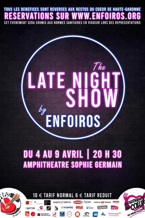 The Late Night Show by Enfoiros official trailer poster