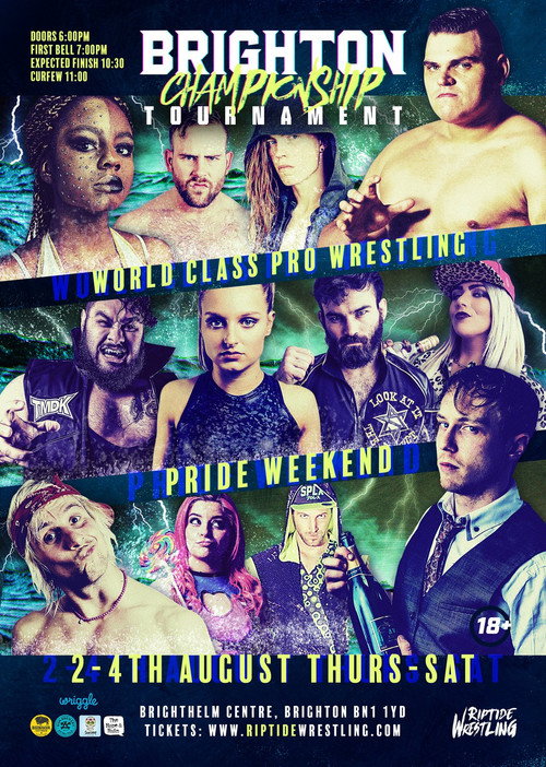 RIPTIDE: Brighton Championship Tournament - Night 2 official trailer poster