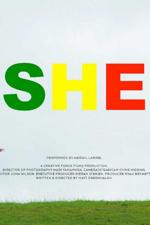She official trailer poster