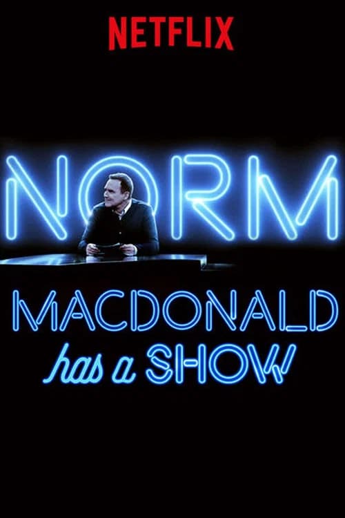 Norm Macdonald Has a Show official trailer poster